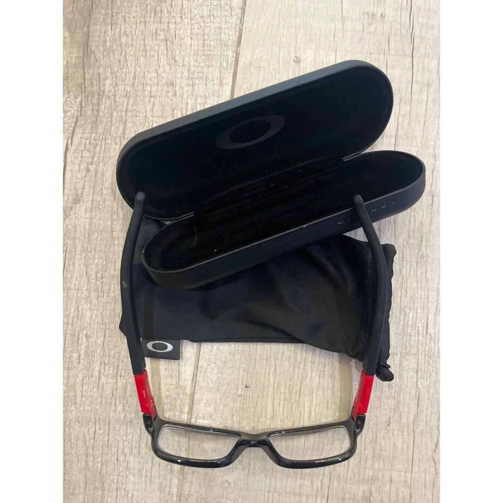 Oakley Marshal XS Kids Eyeglasses Polished Black Red OY8005-0347 47-14 128 Case